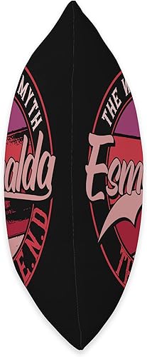 Miniatura 2 de cool outfits & accessories for Esmeralda Esmeralda The Lady of Myth The Legend Throw Pillow, 18x18, Multicolor