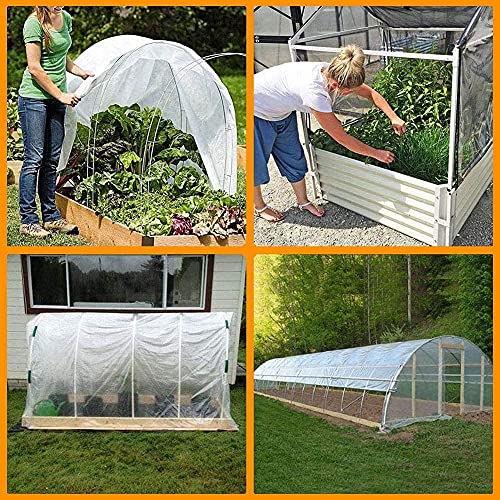 Clear Tarps Heavy Duty Waterproof For Greenhouse Garden Patio,10 X 13 #TOP2