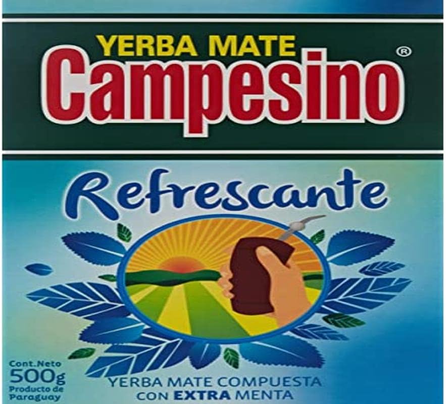 Yerba Mate Campesino Refrescante Refreshing Mint Blend 500g