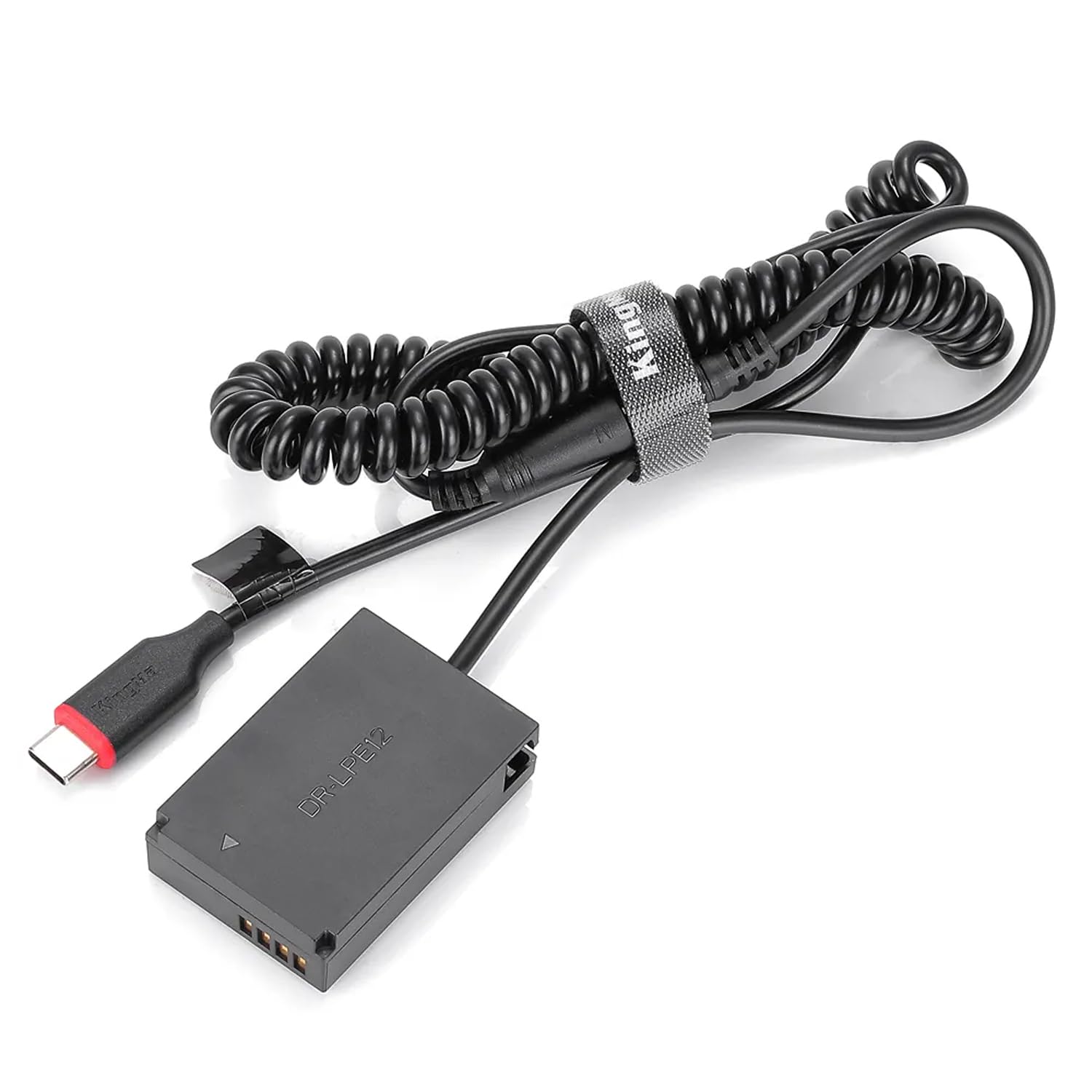LP E12 Type-C DC Coupler Dummy Fake Battery PD Powerbank Supply Kit Compatible with Canon EOS-picture-21