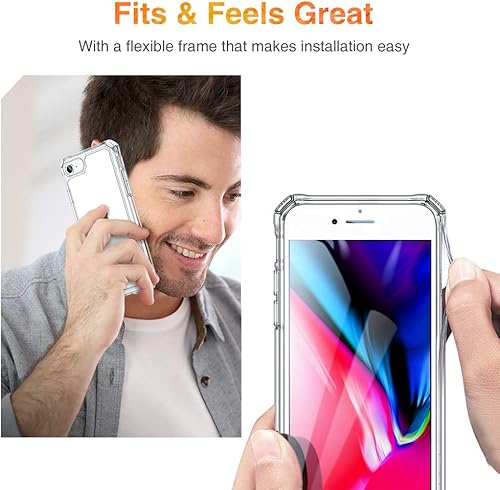 Miniatura 8 de ESR Air Armor - Carcasa diseñada para iPhone SE 2020, iPhone 8