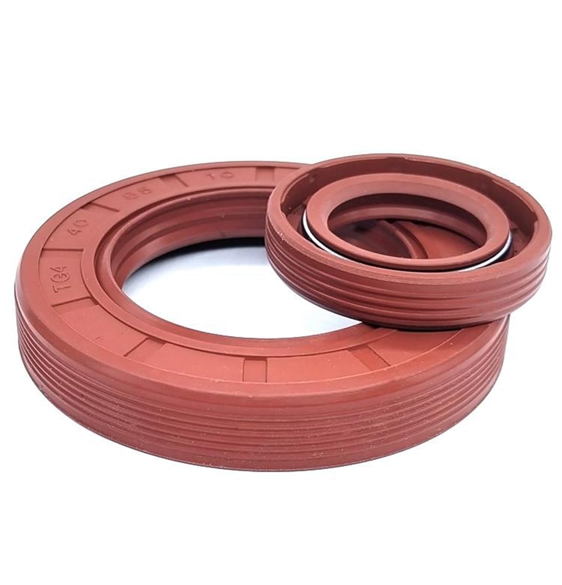 2 Stück TG4 Skelett-Öldichtung, Viton, 12 x 32 x 7 mm, 12 mm ID, 7 mm Breite