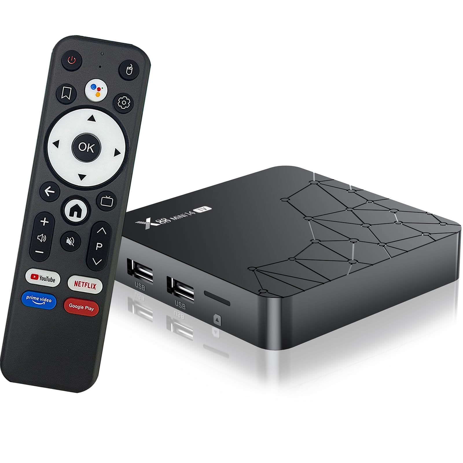 Android tv box,X14 MINI Android 14.0 box 2GB RAM 16GB ROM RK3518