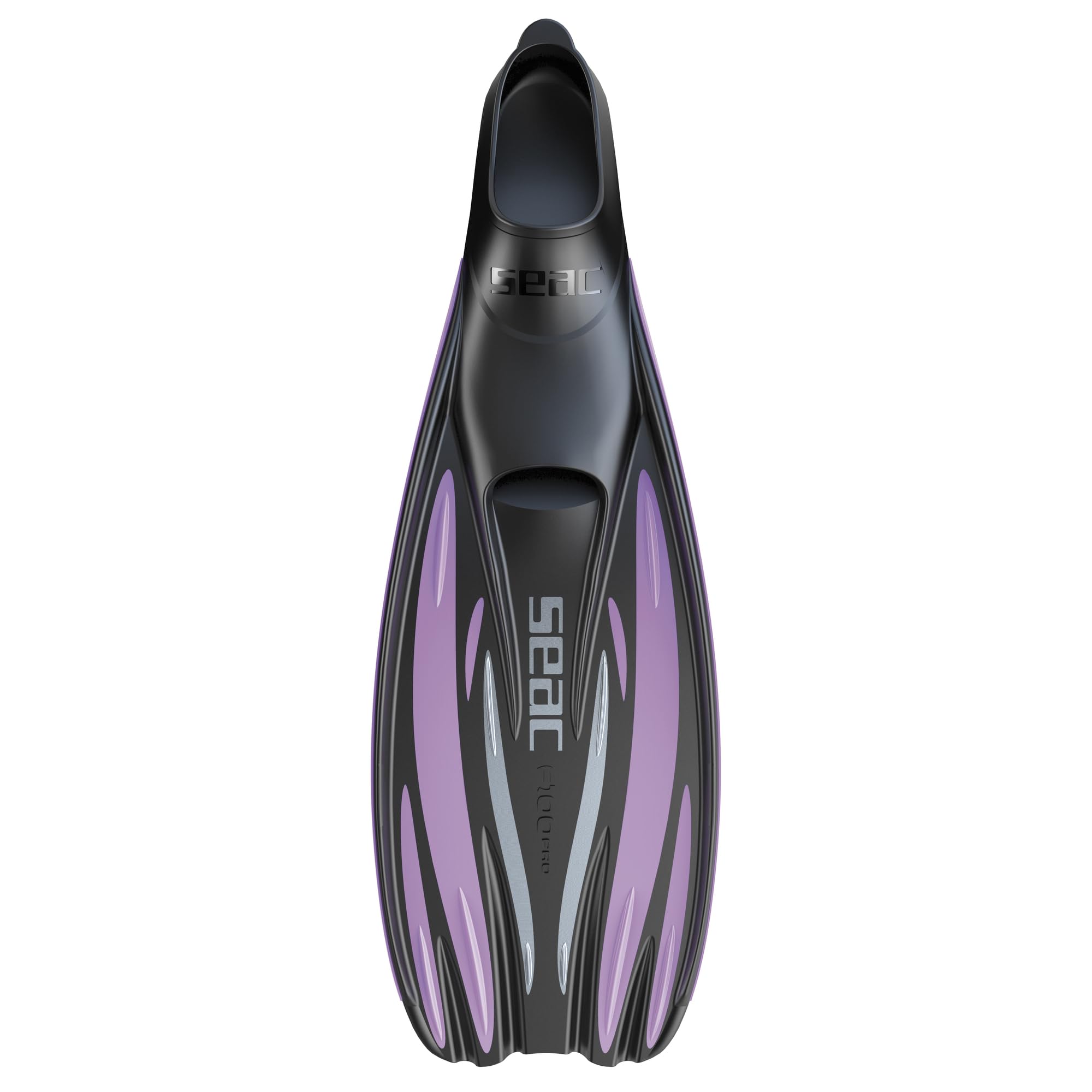 SEAC F100 Pro Aletas Ligero de Zapata Cerrada para Buceo y Snorkel, Unisex Adulto