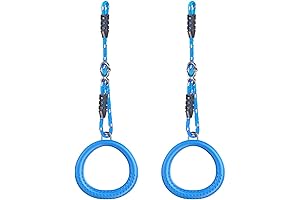 Dolibest 2 Pack Ninja Gymnastic Rings