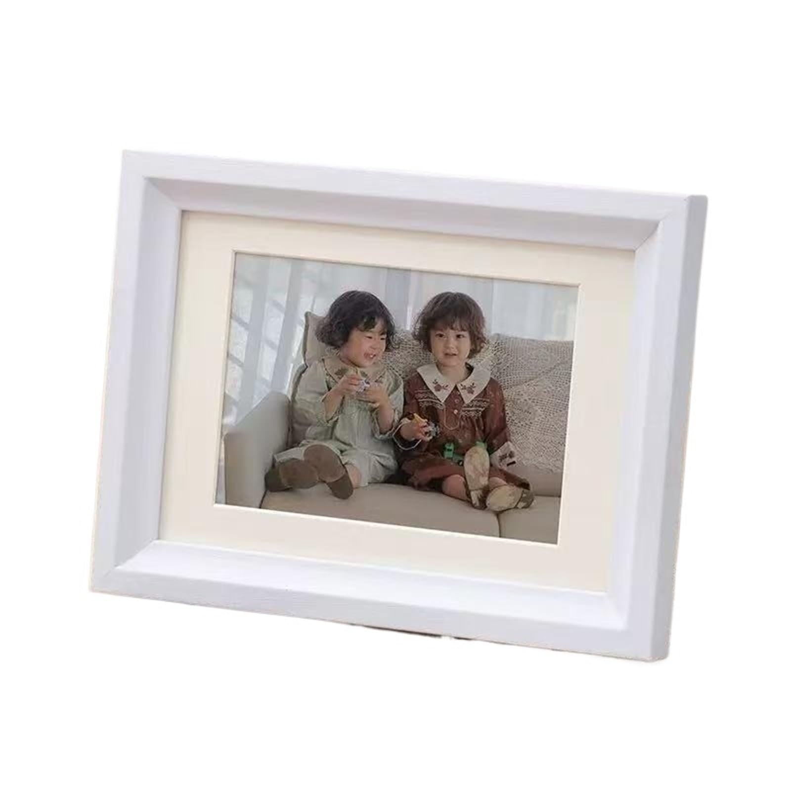 Cadre photo en bois pour décoration de maison et affichage de photos 6 pouces