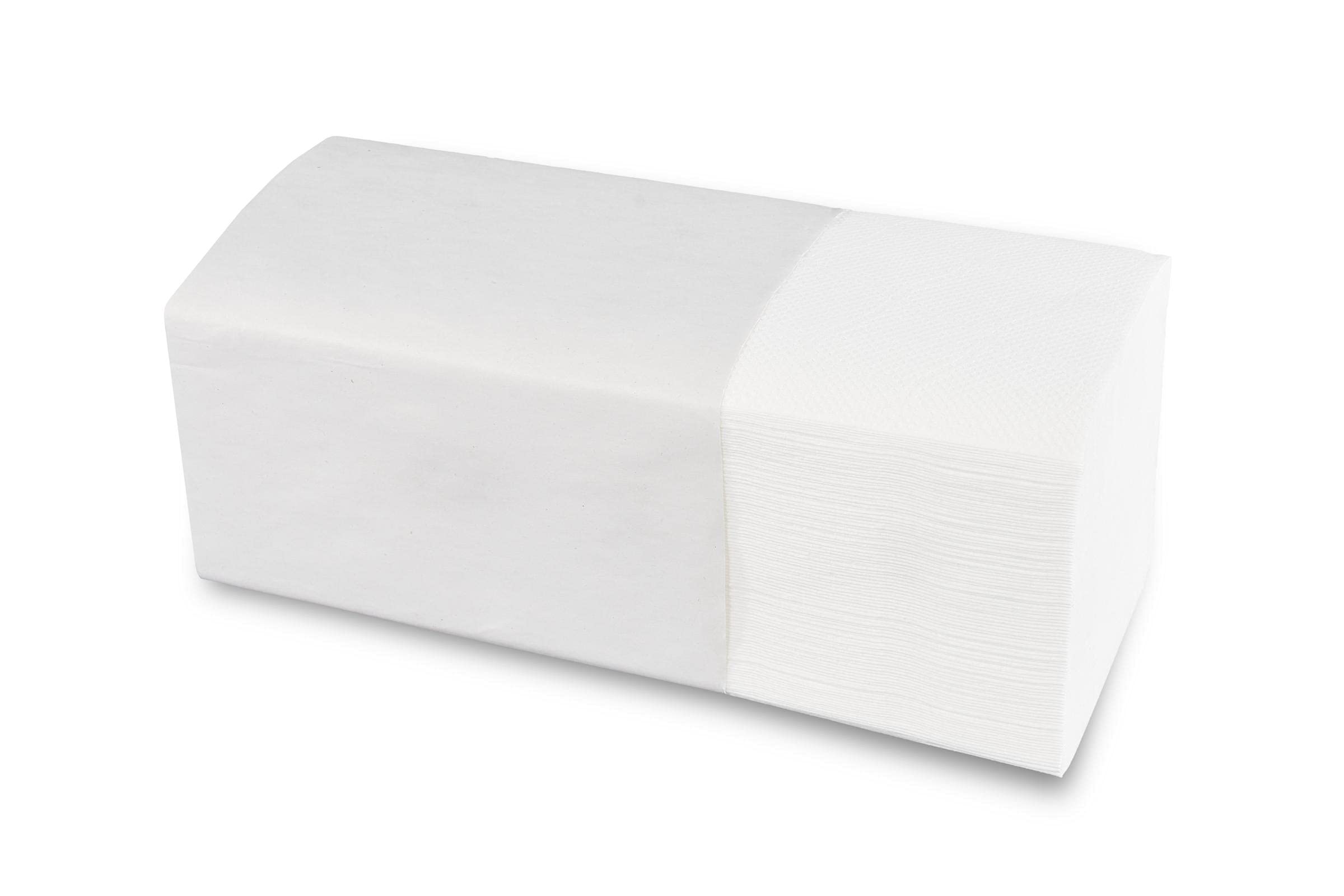 Semy 2-warstwowe papierowe ręczniki do rąk z ZZ-Fold 25 x 23 cm jasne białe [4000 arkuszy]