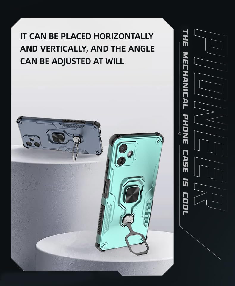 BORYA Cover per Motorola Edge 50 Neo, Antiurto Morbida Silicone TPU Bumper Custodia, Durevole Anticaduta Progettazione dell'airbag Ultra Sottile Leggero Case, Blu scuro