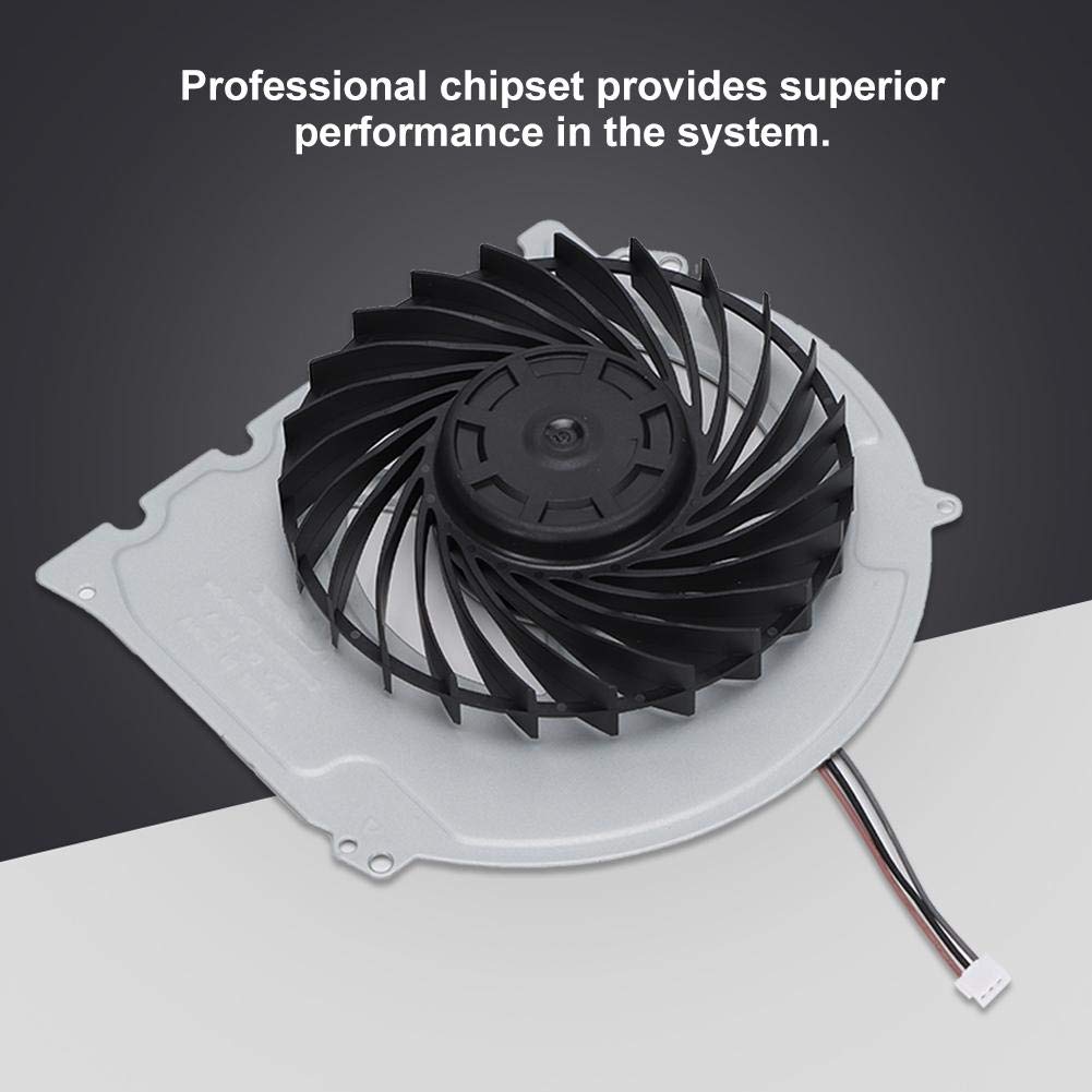 Ventilateur de Refroidissement pour PS4, Remplacement du kit de Ventilateur de Refroidissement Mince Interne avec Tournevis adapté pour PS4 Slim 2000