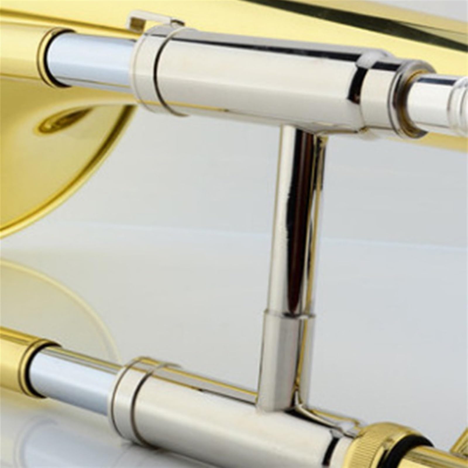 Trombone Contralto Trombone In Sib Materiale In Ottone Superficie Verniciata In Oro