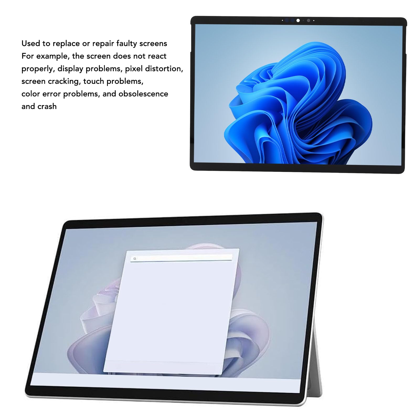 Wymiana Ekranu 13,0 Cala dla Surface Pro 9 2880x1920 IPS AMOLED Dotykowy