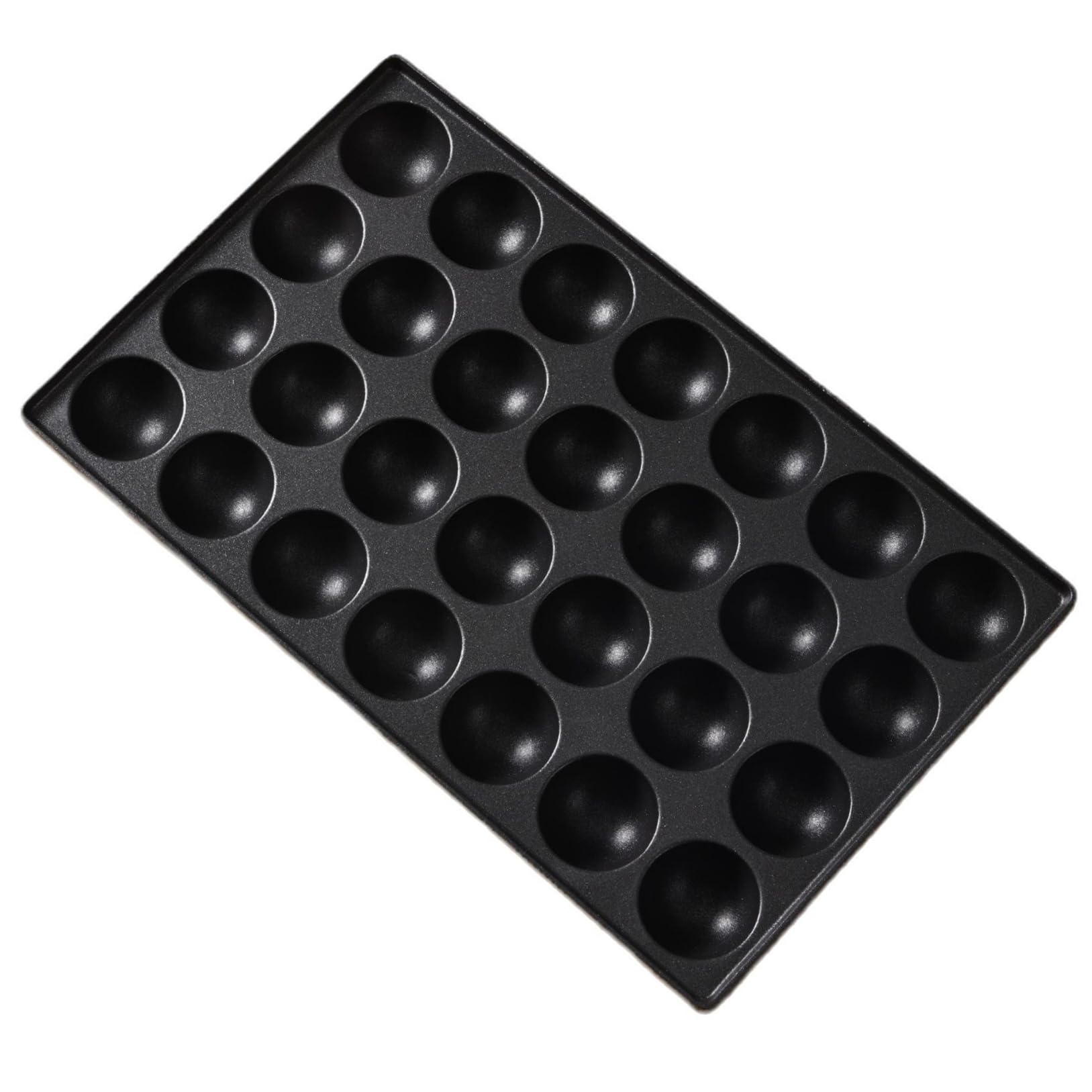 Nukinp Takoyaki Pan 28 Hole 8x13 Inch Non-stick Aluminium Alloy Takoyaki Maker Washable Reusable Octopus Ball Maker for Household, Commercial