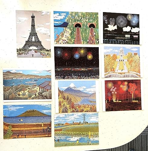 レア 山下清直筆サイン入り（両方）ポストカード２枚 レア 山下清直筆サイン入り（両方）ポストカード2枚 レア 山下