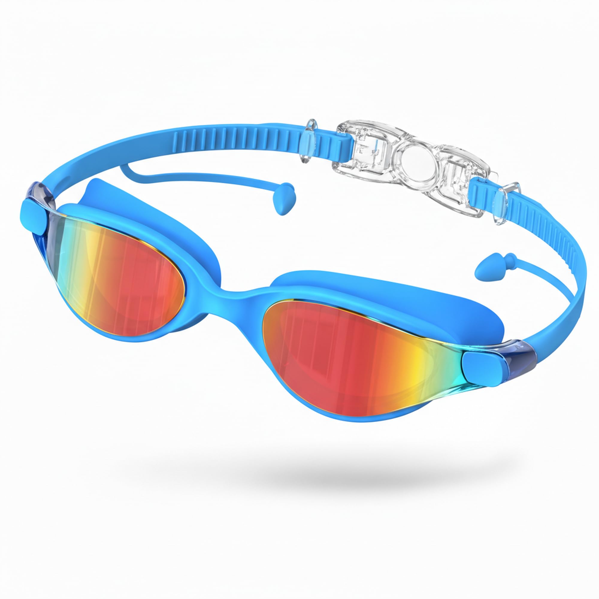 Seaflar Antivaho Gafas De NatacióN General | Profesional Lentes Galvanizados, ProteccióN UV, 3D Sello De Silicona | Impermeable Gafas Piscina Adultos & Adolescentes — view 13