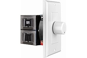 OSD SVC100: Wall Plate Volume Control In-Wall Amplifier with Rotary Knob