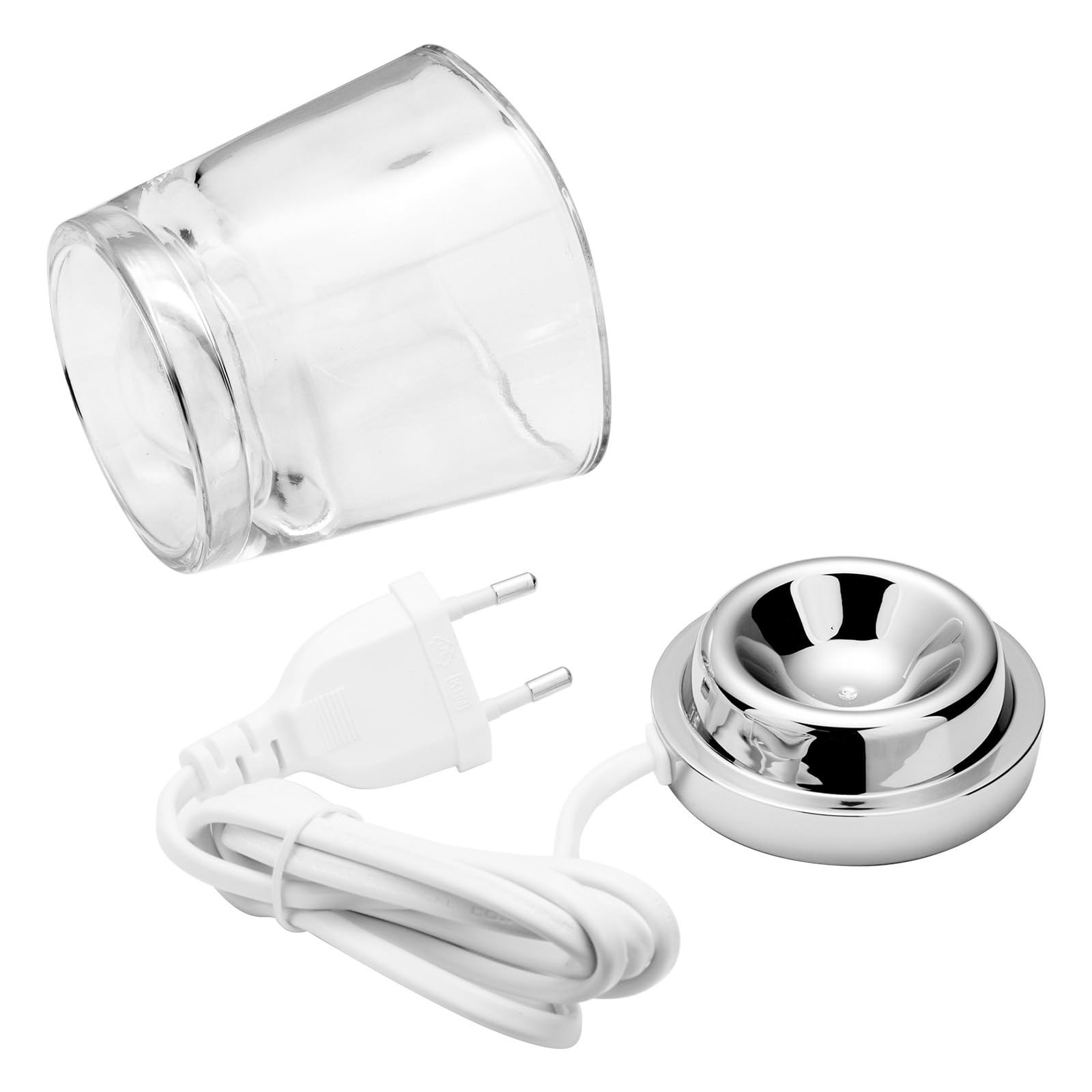 Coppa di ricambio in vetro per caricatore per spazzolino Philips Sonicare Diamondclean,compatibile con base caricatore Sonic Care CBA1001,per tutte le serie HX99xx HX9901 HX9903 HX9924 HX9954