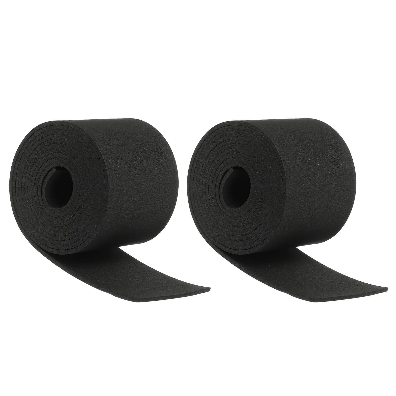 Bande de mousse en néoprène noir 7,6 cm pour stopper les infiltrations d'air et de froid