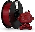 kexcelled PLA 3D Printer Filament 1.75mm +/- 0.03mm, Bright Colors, High Stability, Suitable for Most FDM Printers, 1kg (2.2 lbs), Burgundy Red