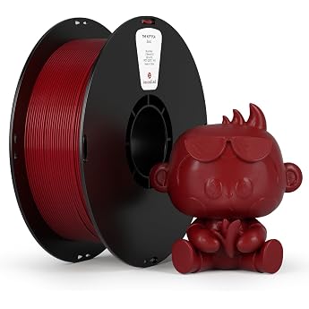 kexcelled PLA Burgundy Filament 1.75 mm Increase Strength 1 kg Spool