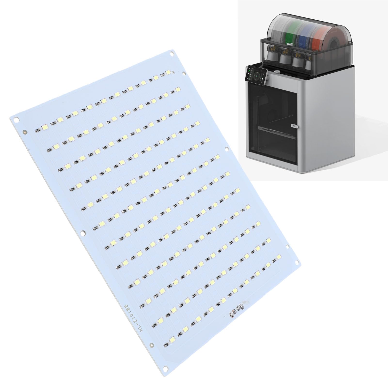Płytka LED do Drukarki 3D Serii P1 X1 A1, 10 Sztuk Biała