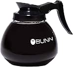 Glass Commercial 12-Cup Coffee Decanter, Black, 42400.0106