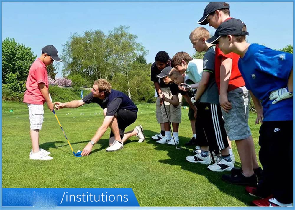 Hierros para palos de golf junior con eje de carbono y superficie extra grande