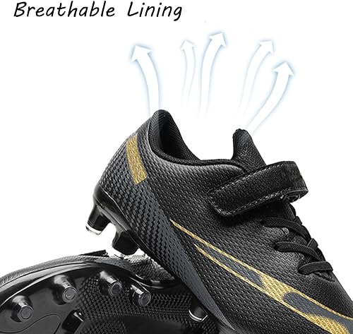 Miniatura 5 de Zapatos de fútbol para niños y niñas, zapatos deportivos antideslizantes para exteriores e interiores