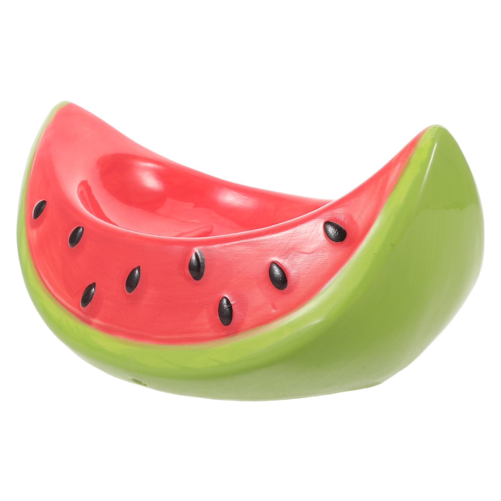Porte-savon pastèque avec drainage automatique pour évier propre