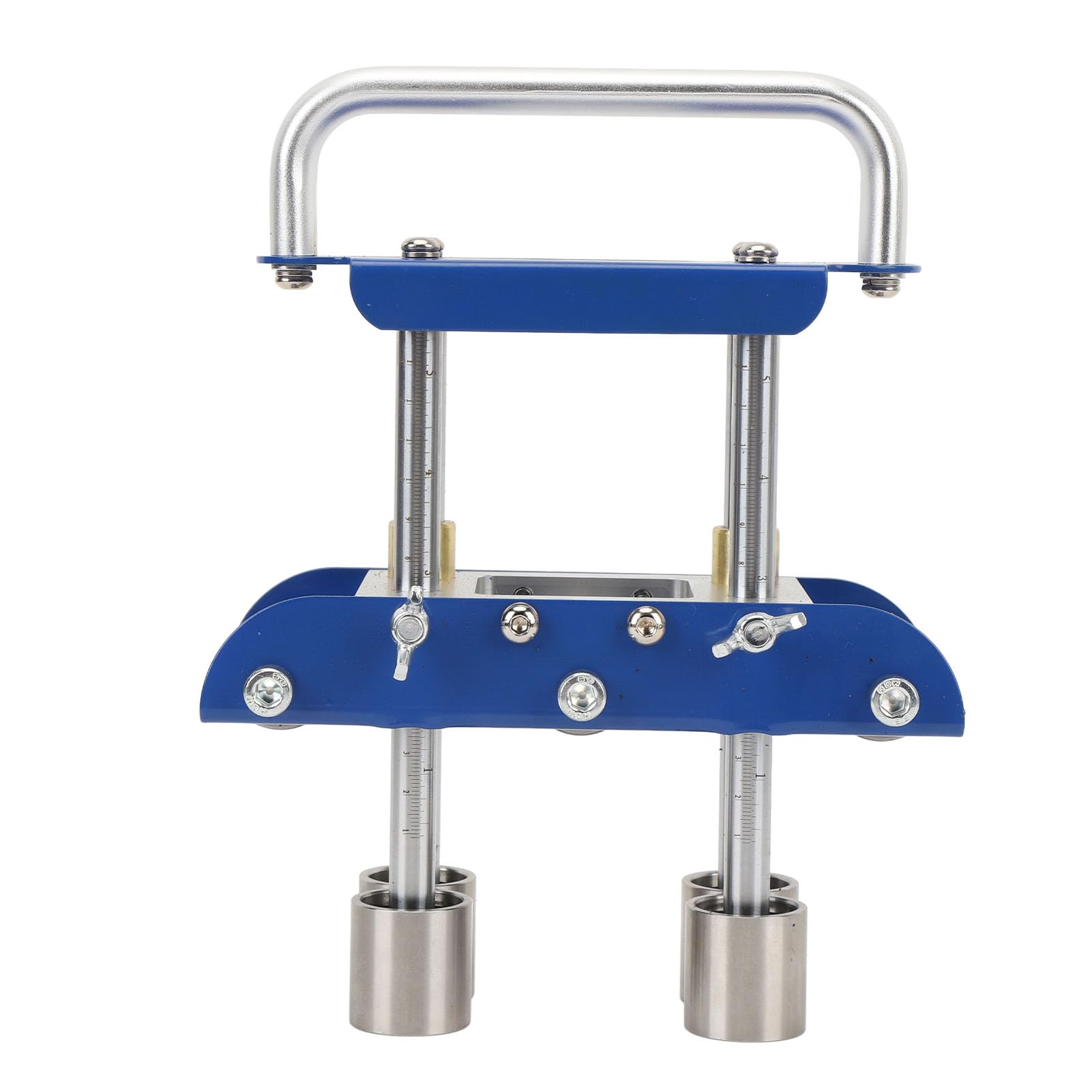 Rodillo de borde Dobladora de rodillos de borde de chapa de ángulo de 0 a 90 grados con tijeras para doblar materiales de techos metálicos (Azul)