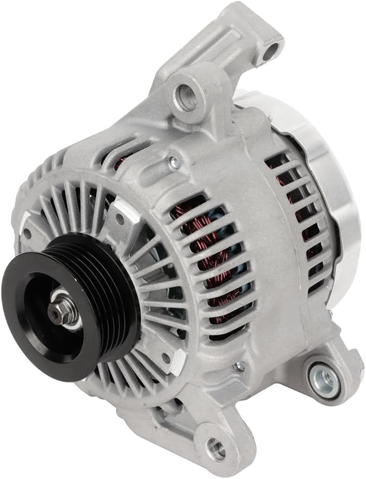ASAPE 13873 New Alternator Fit for 2001-2006 for Dodge Dakota 2001-2003 for Jeep Grand Cherokee 2006 for Mitsubishi Raider