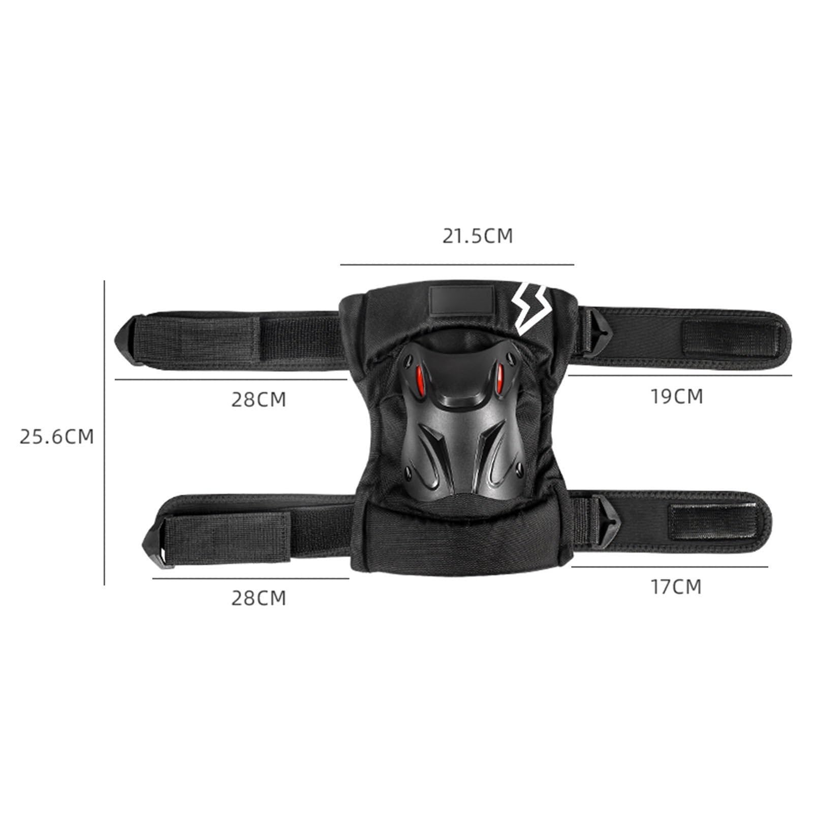Conjunto De Protección para Motocicleta Cuatro Piezas: Coderas Y Rodilleras (Incluidas Las Rodilleras) con Reflectantes
