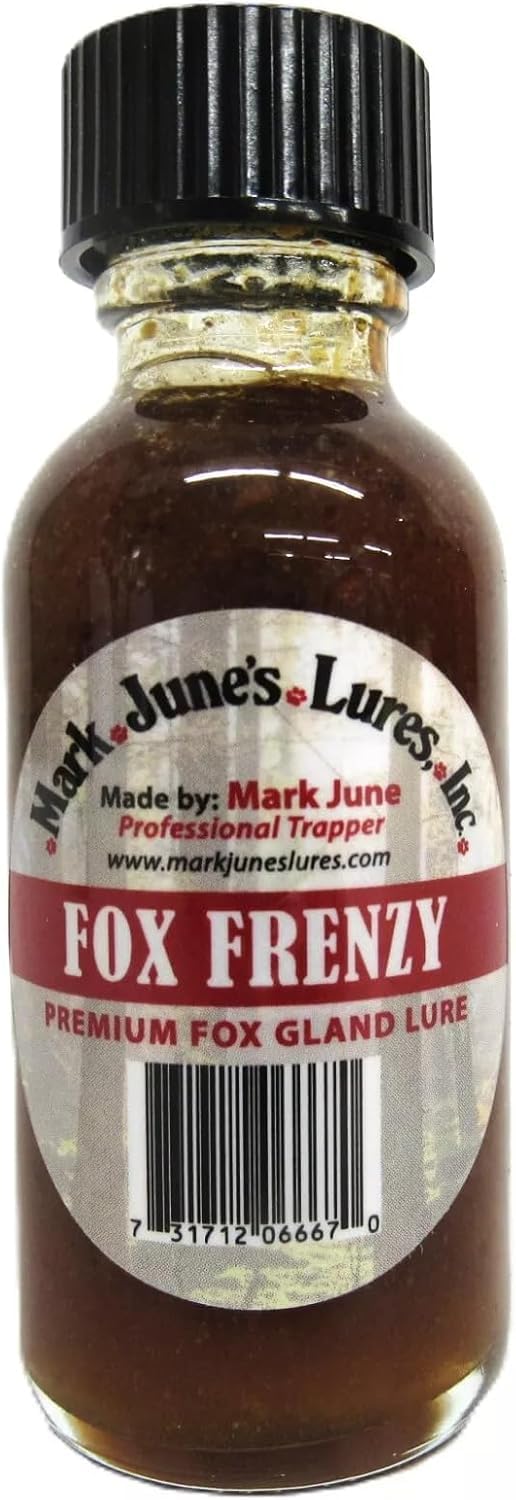 Fox Frenzy - Mark June's Lures 1 Ounce Bottle, Black