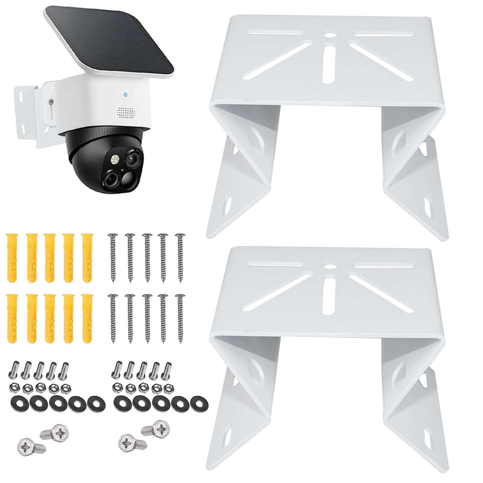 Corner Mount Compatible with eufy SoloCam S340/E30/E42/4G LTE Cam S330