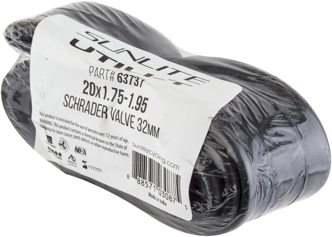 Sunlite Bulk Utili-T Standard Schrader Valve Tubes, Box of 50