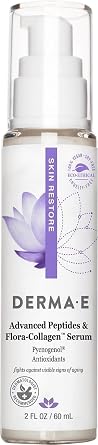 DERMA E Advanced Peptides and Collagen Serum, 2fl oz
