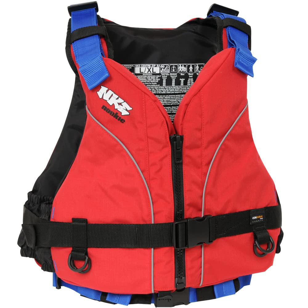 Nookie 2026 Chaleco Salvavidas con Cremallera Central Nke Ba13 - Rojo -
