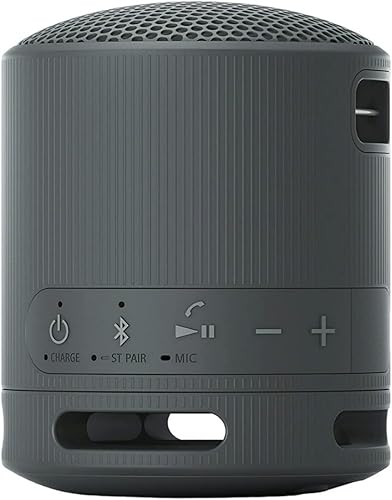 Miniatura 5 de Sony SRS-XB100 Altavoz de viaje ligero portátil inalámbrico Bluetooth (negro) con paquete de estuche de viaje (2 artículos)