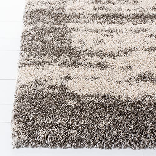 Tapete Safavieh Hudson Shag 2x3 ft Blanco y Gris miniatura 3