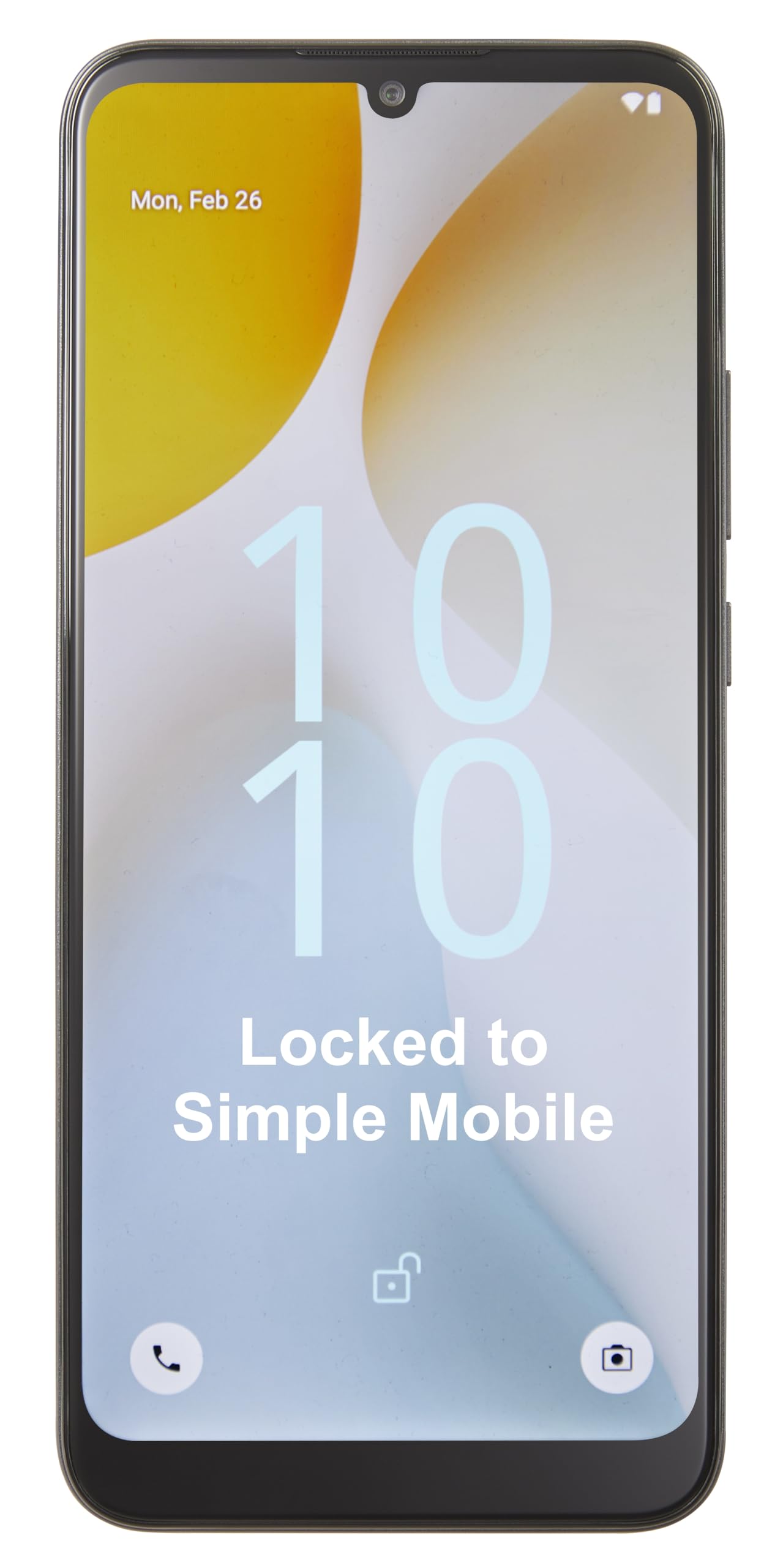 Blu View 5 Pro, 64GB, Prepaid Smartphone, Gray, Triple Camera, Locked