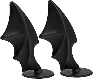 Toddmomy 1 Par Capacete Acessórios Para Motocicleta Ângulos Asas DIY Asas Artesanato Asas Acessórios Para Cocar Em Miniatura Asa Decoração Asa Cocar Artesanato Asas Mini Asas Do Mal Modelo