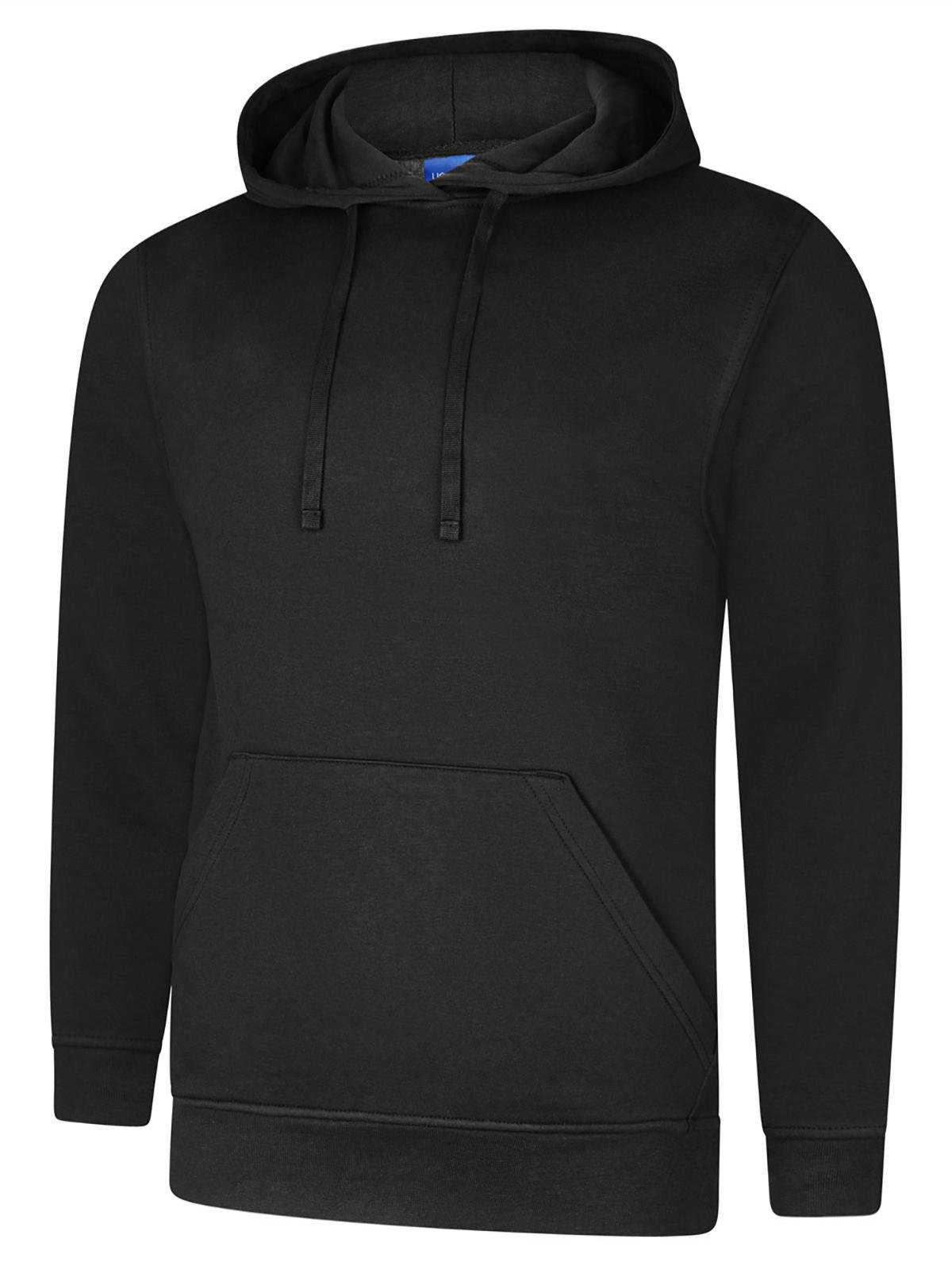 Uneek UC509 Deluxe Hooded Sweatshirt, Navy, 5XL