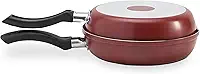 Omeleteira Ruby, 16 X 7,5 Cm, 0,66L, BRINOX REVESTIDOS, Vermelho