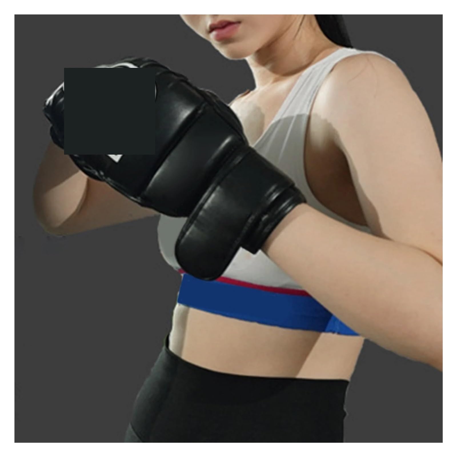 Equipo de gimnasio de boxeo, máquina de boxeo con música electrónica, entrenador de boxeo con objetivo de pared con guantes, equipo de soporte para teléfono, almohadilla de boxeo de montaje en pared