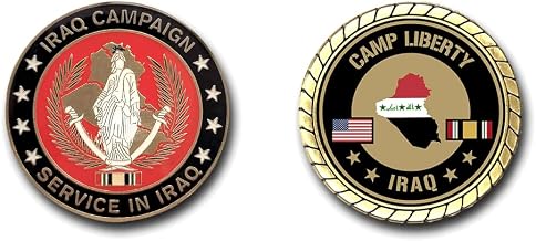 Camp Liberty Iraq Service Challenge Coin
