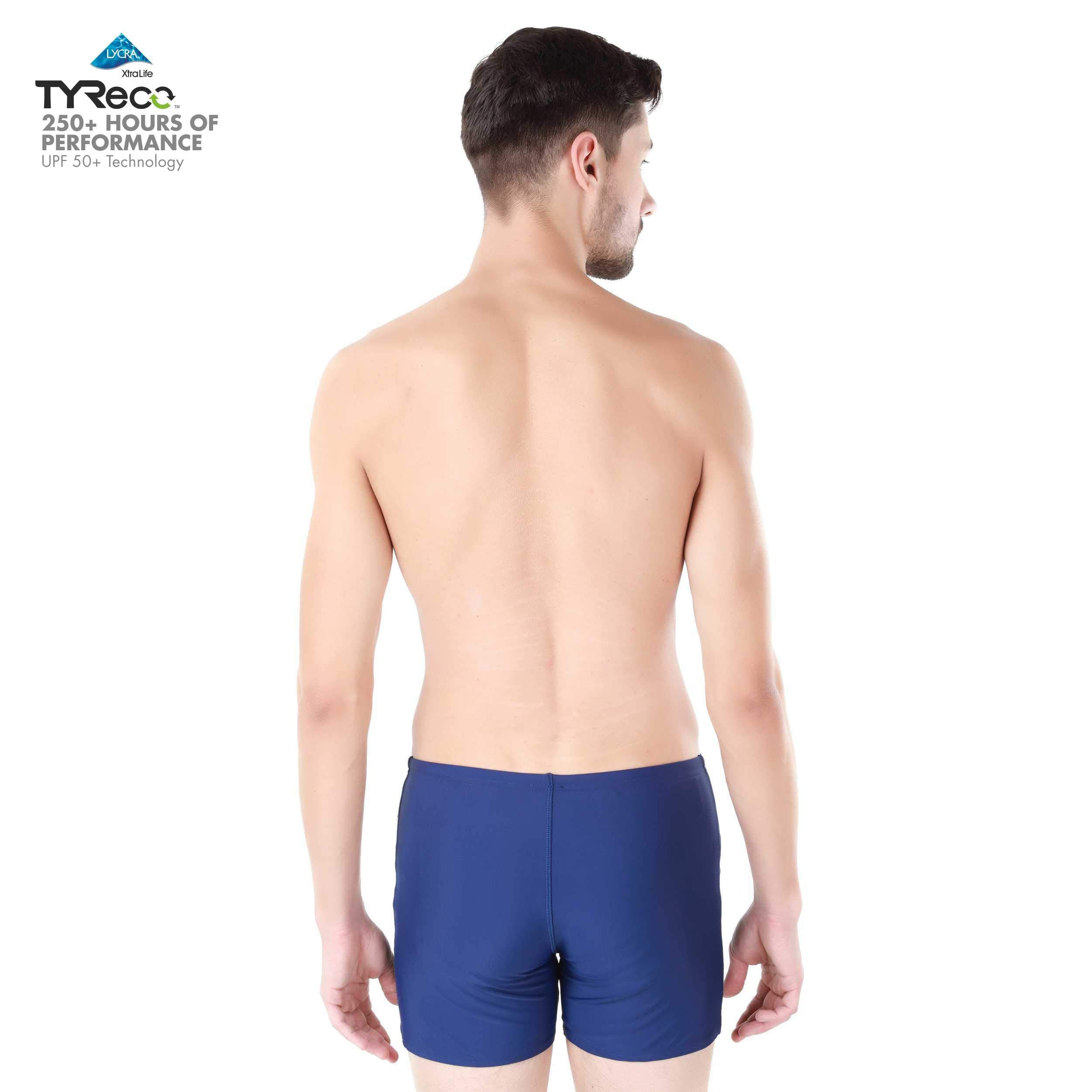 TYR Nylon Navy Eco Solid Square Leg, XL/38 (Cobalt)