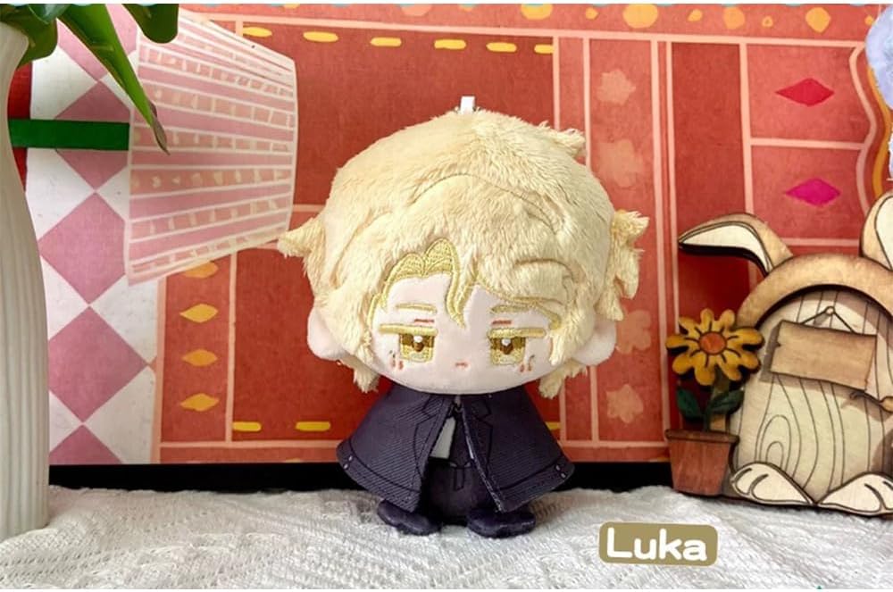 5pcs Ivan Plush Till Plush Anime Soft Figure Stuffed Doll 4.72'' Ivan Till Plushies Pendant Charm Ornament Collectible Gifts