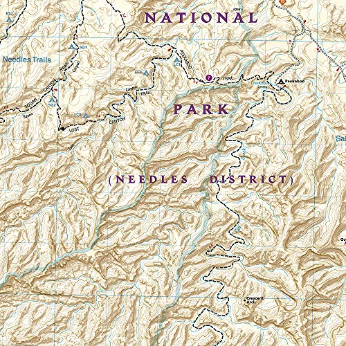 Needles District: Canyonlands National Park Map (National Geographic Trails Illustrated Map, 311) - Image 2