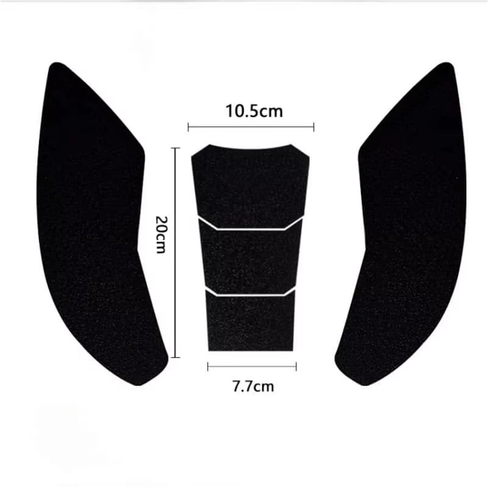 Adesivo Moto Serbatoio Antiscivolo Serbatoio Trazione Laterale Pad Protettivo Decal Per YAMAHA R1 2015-2016
