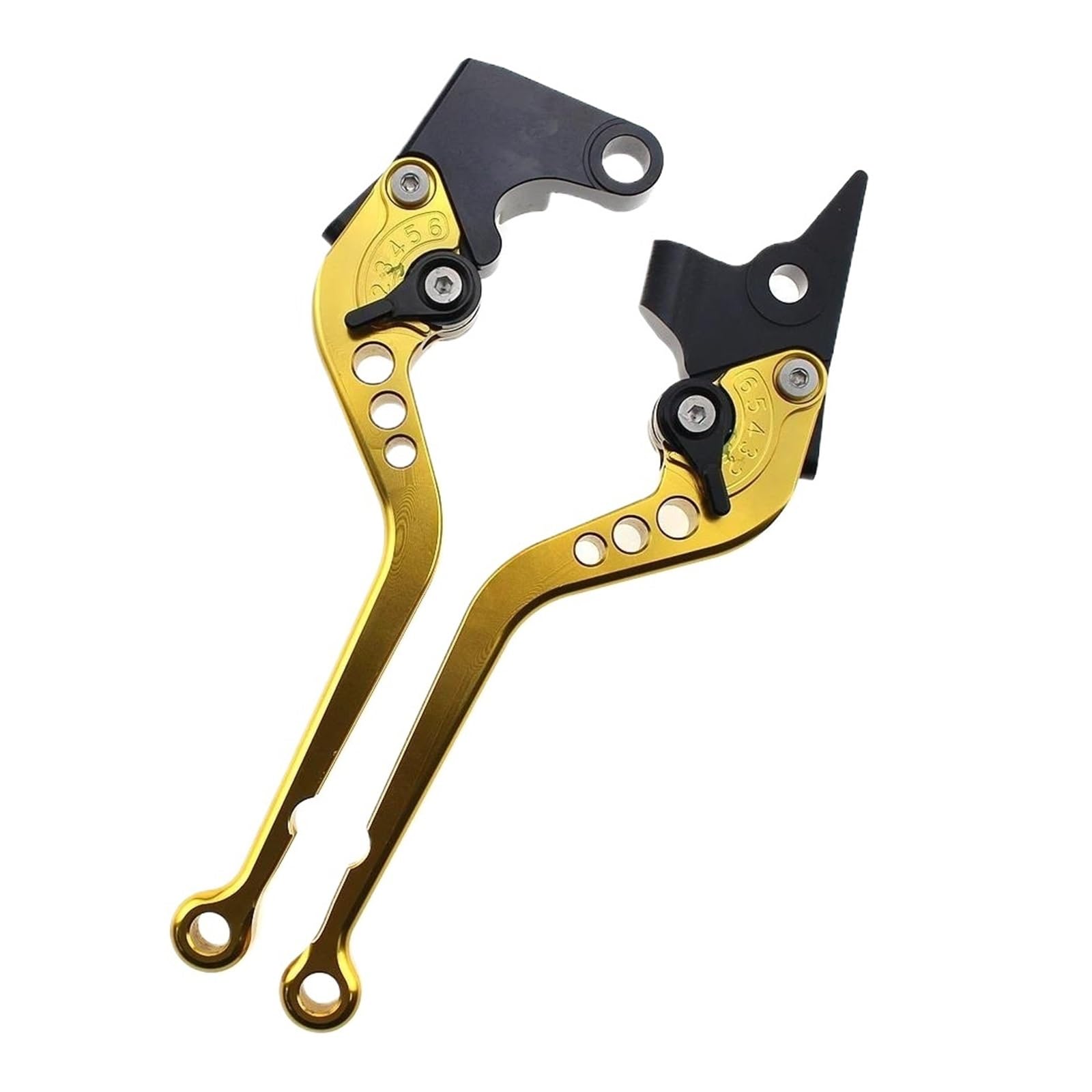 Mrbvhgpkut Long Gold Motorcycle Brake Clutch Motorcycle Handles Brake Clutch Levers For Fjr1300 2003