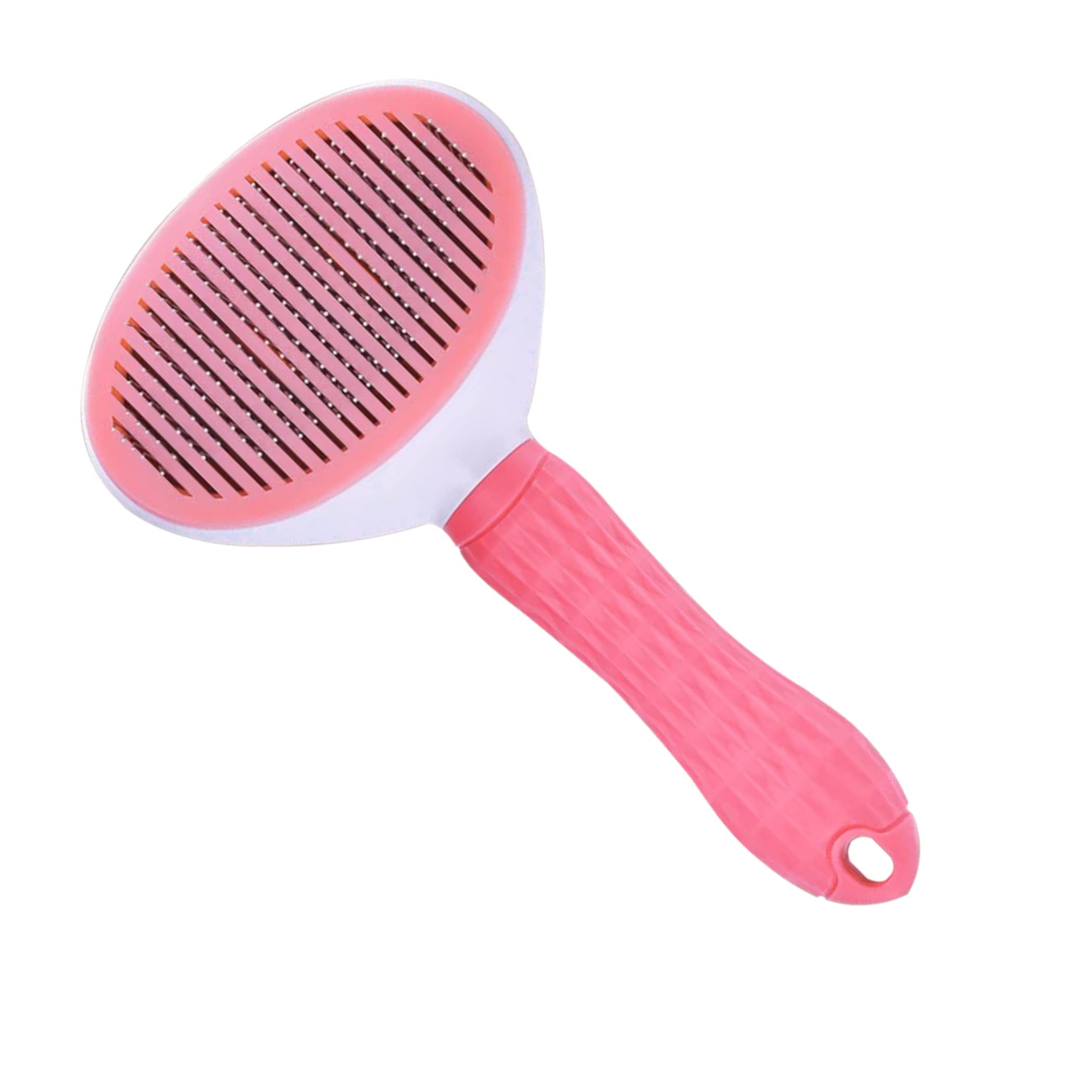 Brain Freezer Pets Self Cleaning Slicker Brush, Pet Grooming Shedding Brush for Dogs and Cats - Easy to Remove Loose Undercoat, Pet Massaging Tool Suitable for Pets with Long or Short Hair Pink (B0C2TLW557) Amazon Price History, Amazon Price Tracker
